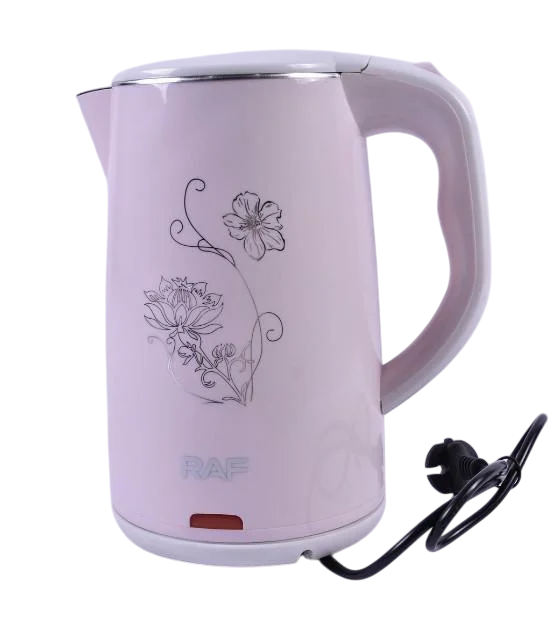 Електрочайник RAF R-7835 2000 Вт дисковий 2,5 л Рожевий (1832695508)
