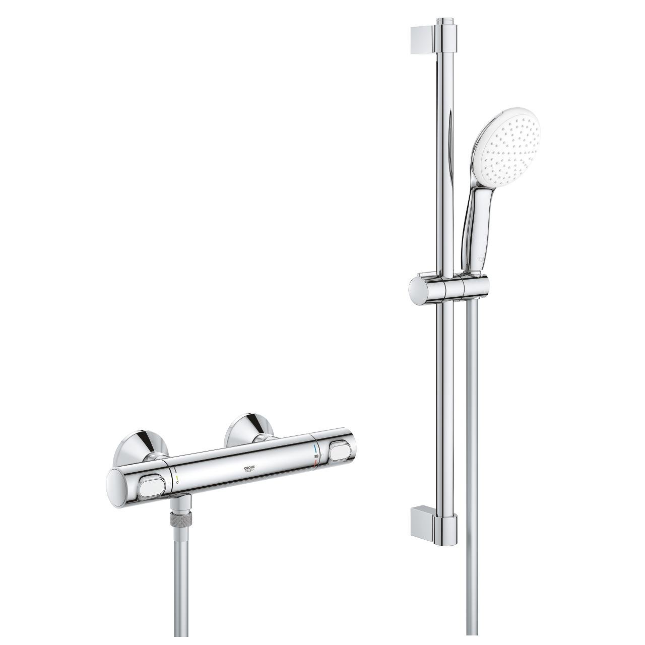 Змішувач для душу Grohe Grohtherm 34796001 з термостатом Хром (229863)