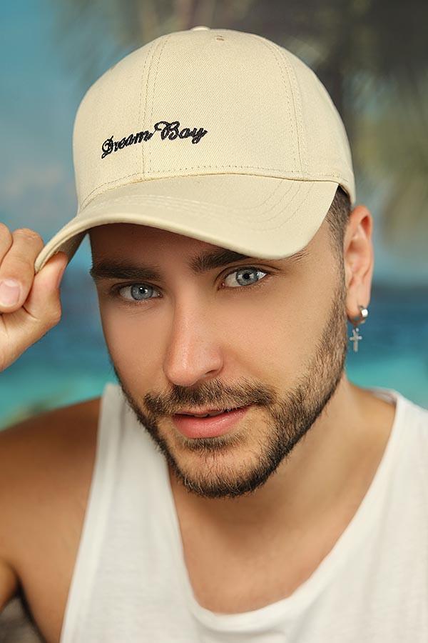 Бейсболка Braxton "Dream Boy" унисекс Бежевый (1601)