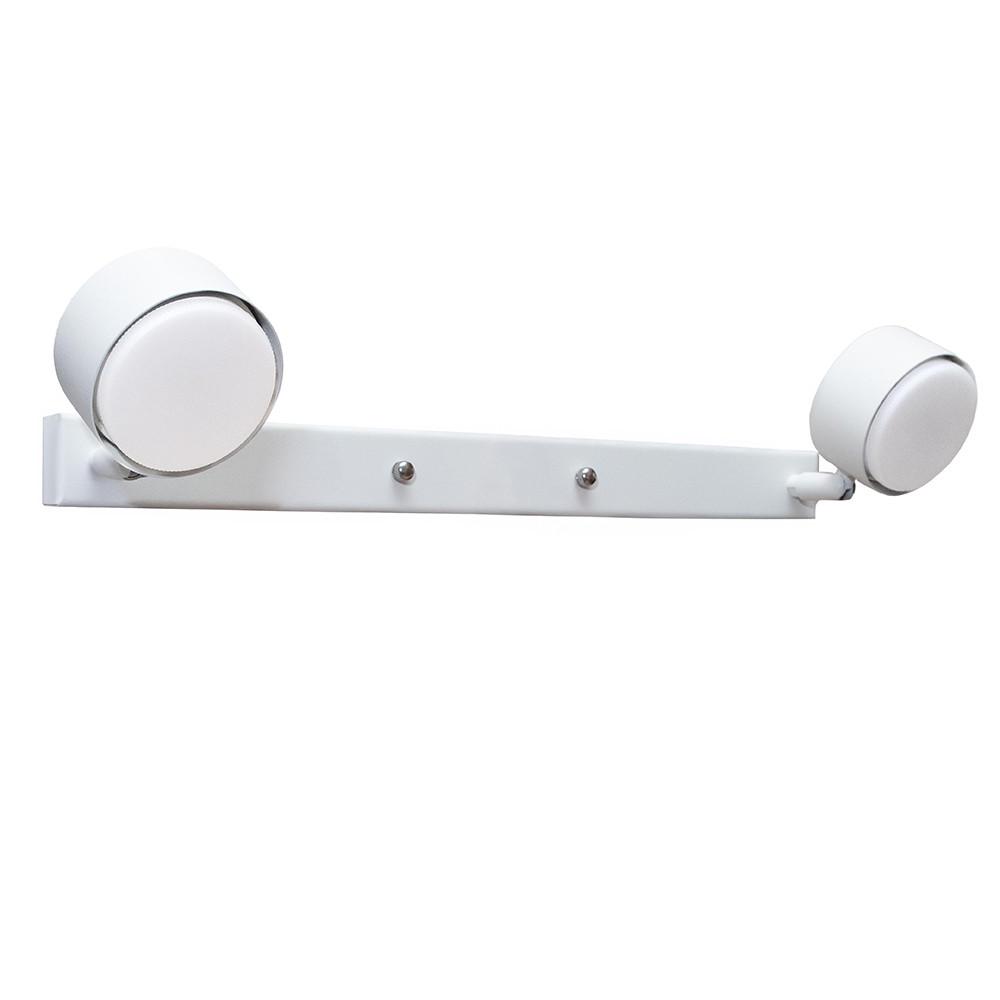 Настінний світильник MSK ELECTRIC NL 80400-2 WH Copter на два плафони GX53 Білий (2552392468) - фото 1 Настінний світильник MSK ELECTRIC NL 80400-2 WH Copter на два плафони GX53 Білий (2552392468) - фото 1