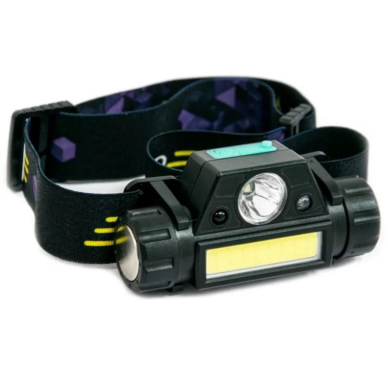 Ліхтар налобний BL 1898 із сенсорним включенням (7476) - фото 4 Ліхтар налобний BL 1898 із сенсорним включенням (7476) - фото 4