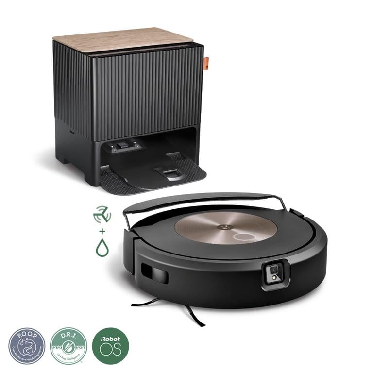 Робот-пилосос з вологим прибиранням iRobot Roomba Combo j9+ (512232) - фото 4 Робот-пилосос з вологим прибиранням iRobot Roomba Combo j9+ (512232) - фото 4