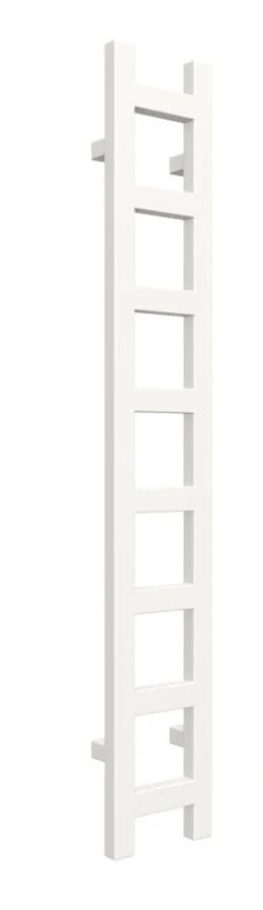 Полотенцесушитель комбинированный Terma Easy ТЄН ONE с вентилем Unico 960x200 мм White mat (346)