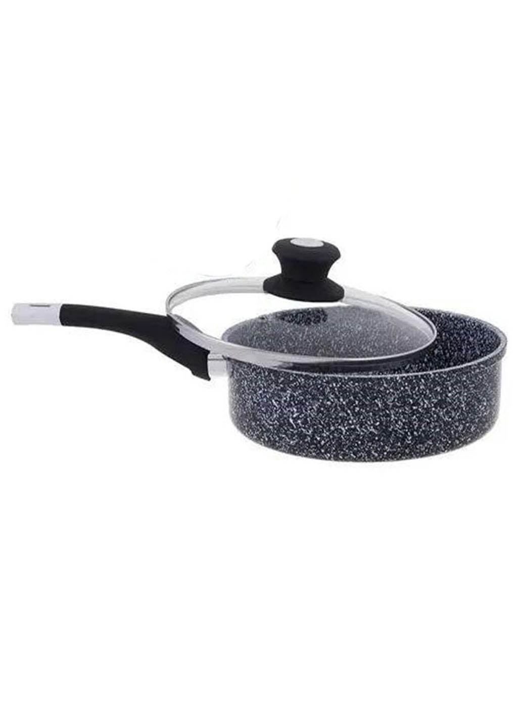 ᐉ Сковорода – сотейник с крышкой Edenberg с антипригарным гранитным ...
