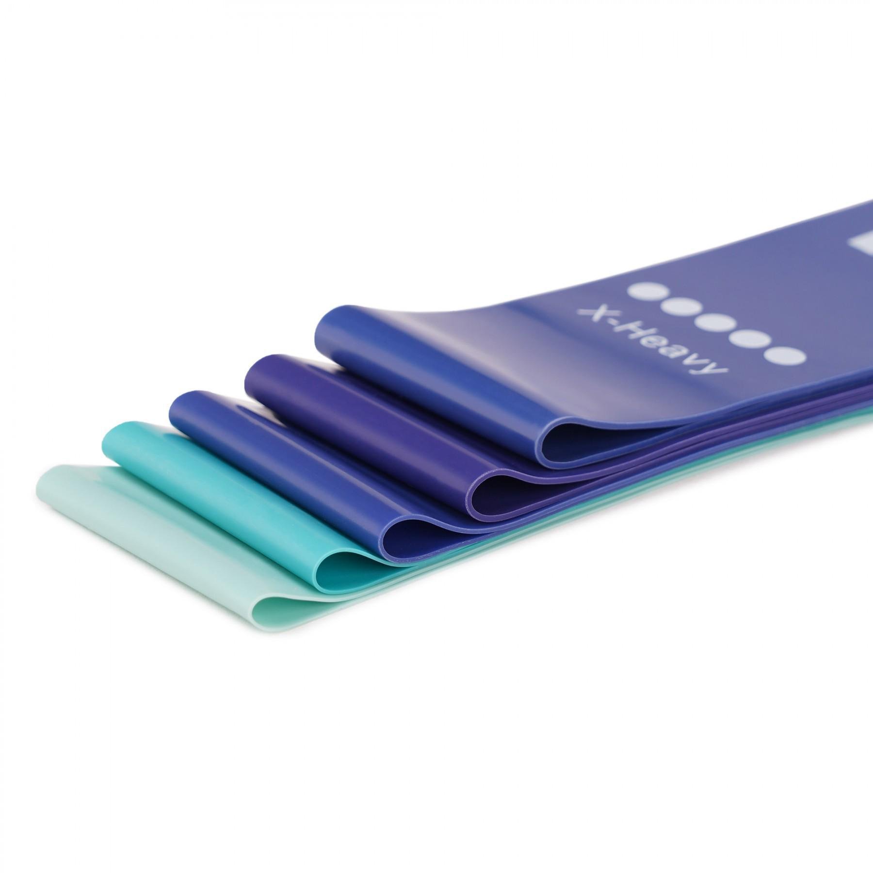 Резинки для фитнеса Cornix Mini Power Band 1-20 кг 5 шт. (XR-0047) - фото 3