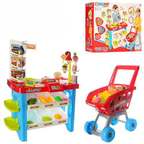Дитячий ігровий набір Metr+ 668-22 магазин з кошиком продуктів (RLT14389)