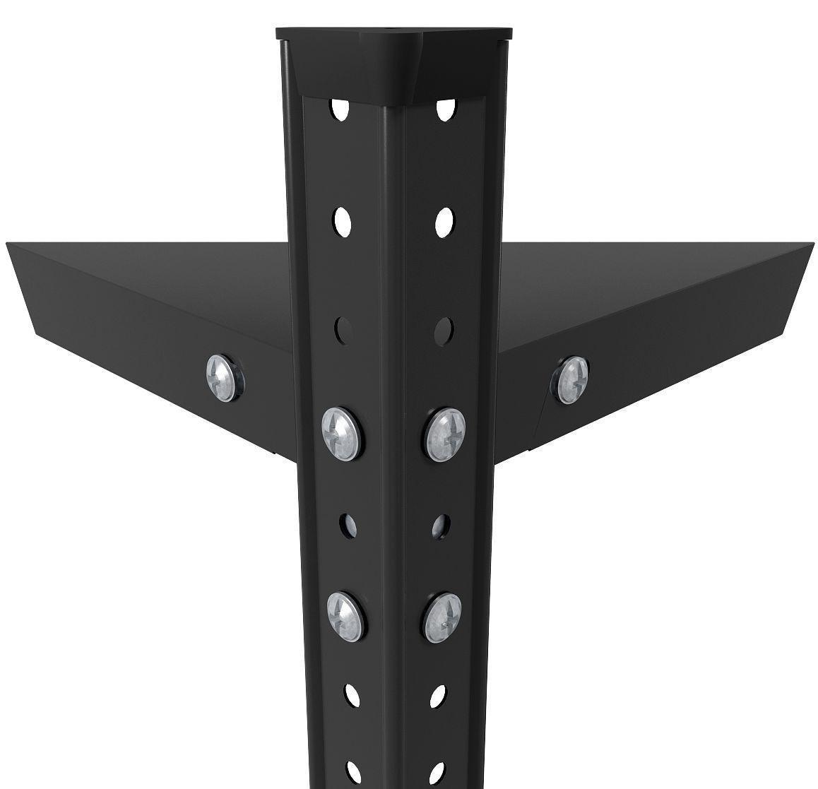 Стелаж Меткас Атлант КС 150 кг/полицю 5 полиць металевий 2000x1200x400 мм (2423198918) - фото 4 Стелаж Меткас Атлант КС 150 кг/полицю 5 полиць металевий 2000x1200x400 мм (2423198918) - фото 4