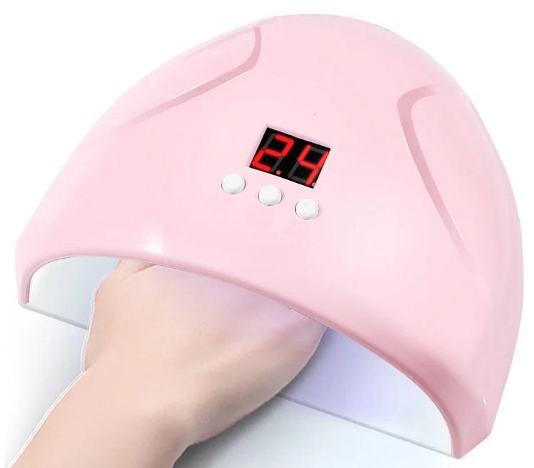 Лампа для сушки нігтей Beauty Nail Lamp 258FD компактна з UV світом для полімерізації гель-лака 36w (418db227) - фото 3