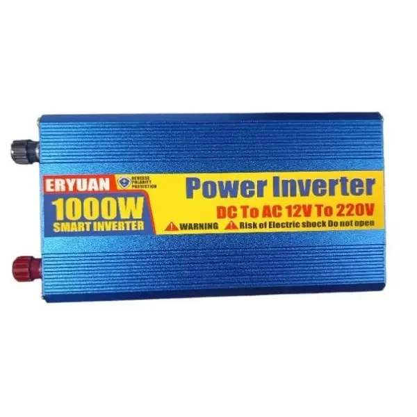 Автомобільний інвертор-перетворювач напруги USB з захистом 1000W 12-220V (17945477)