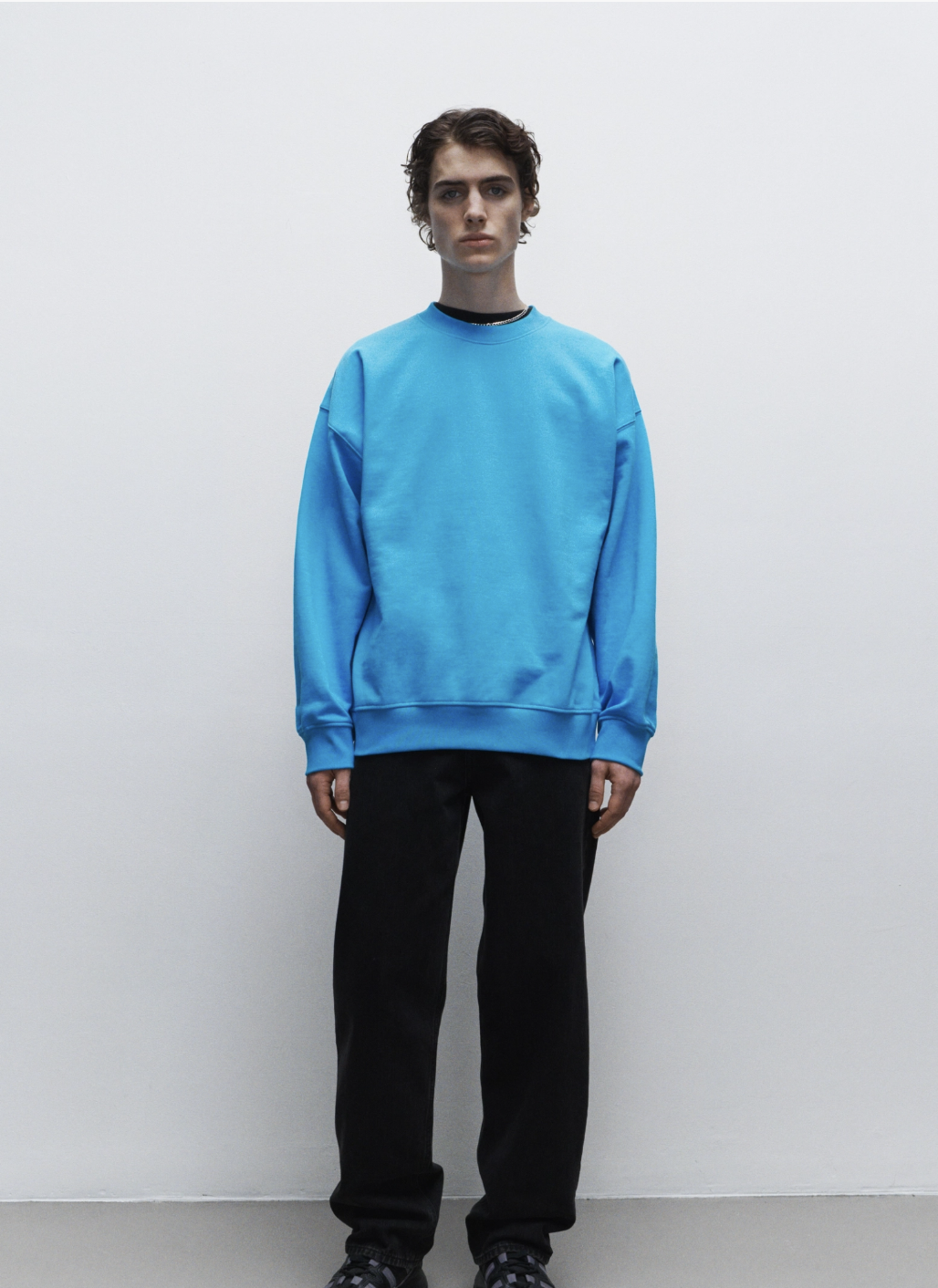 Свитшот H&M L Голубой (446985П) Свитшот H&M L Голубой (446985П)