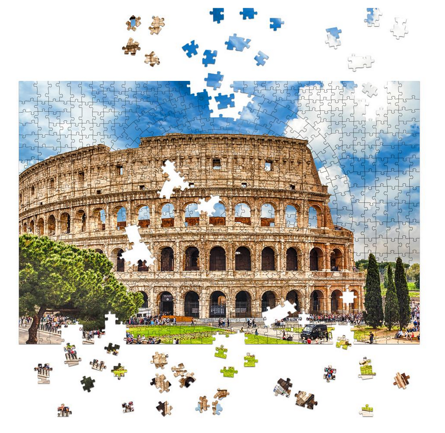 Пазл деревянный фигурный TheGravix Колизей (2489607385)