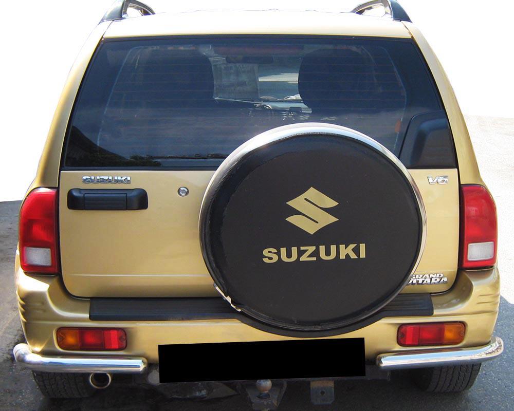 Задняя защита AK003 CAN для Suzuki Vitara 1998-2006 гг. нержавеющая сталь Хром