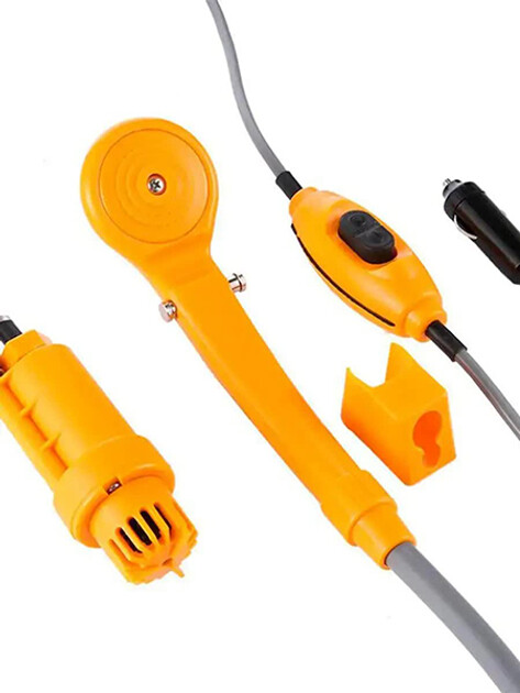 Душ портативний електронний автомобільний Shower Set 12V для кемпінгу (27417783) - фото 3