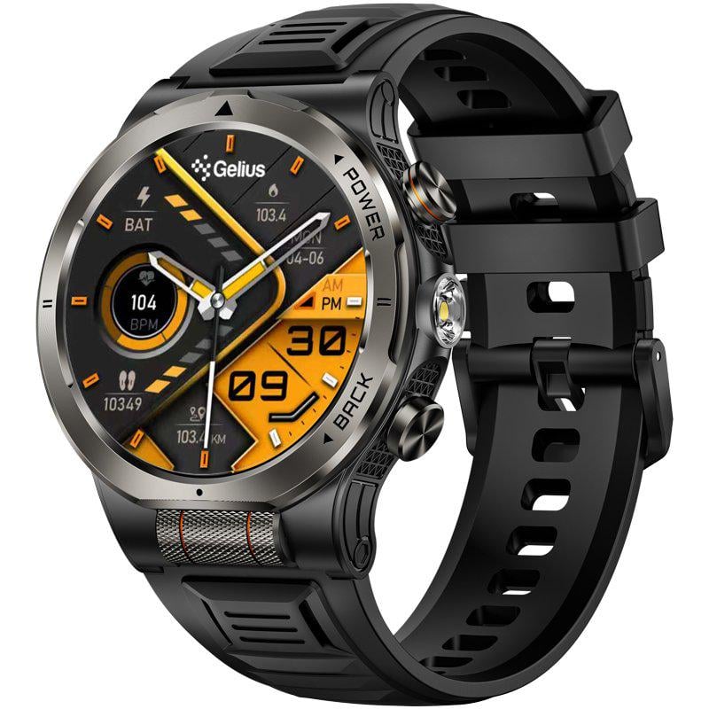 Смарт-годинник Gelius Amazwatch Energy Black (GP-SW018)