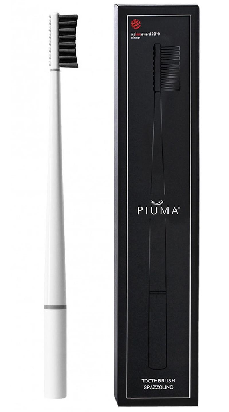 Зубная щетка Piuma Soft Белый (Е-01166)
