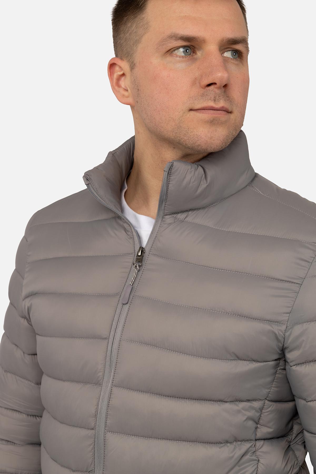 Куртка коротка чоловіча р. 44 Сірий (SKT001037154) - фото 4