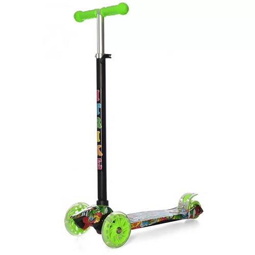 Самокат трехколесный iTrike Maxi JR 3-055-1-WP2 Зеленый (JR 3-055-1-WP2)