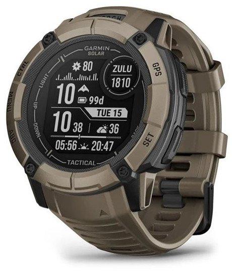 Смарт-часы Garmin Instinct 2X Solar Tactical Edition Coyote Tan (010-02805-02)  