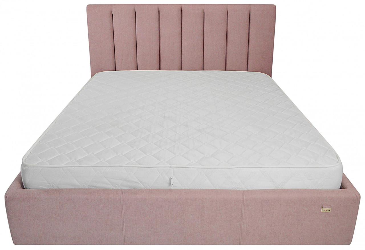 Кровать Sanam VIP Missoni 021 с дополнительной металлической цельносварной рамой 140х200 см Темно-розовый