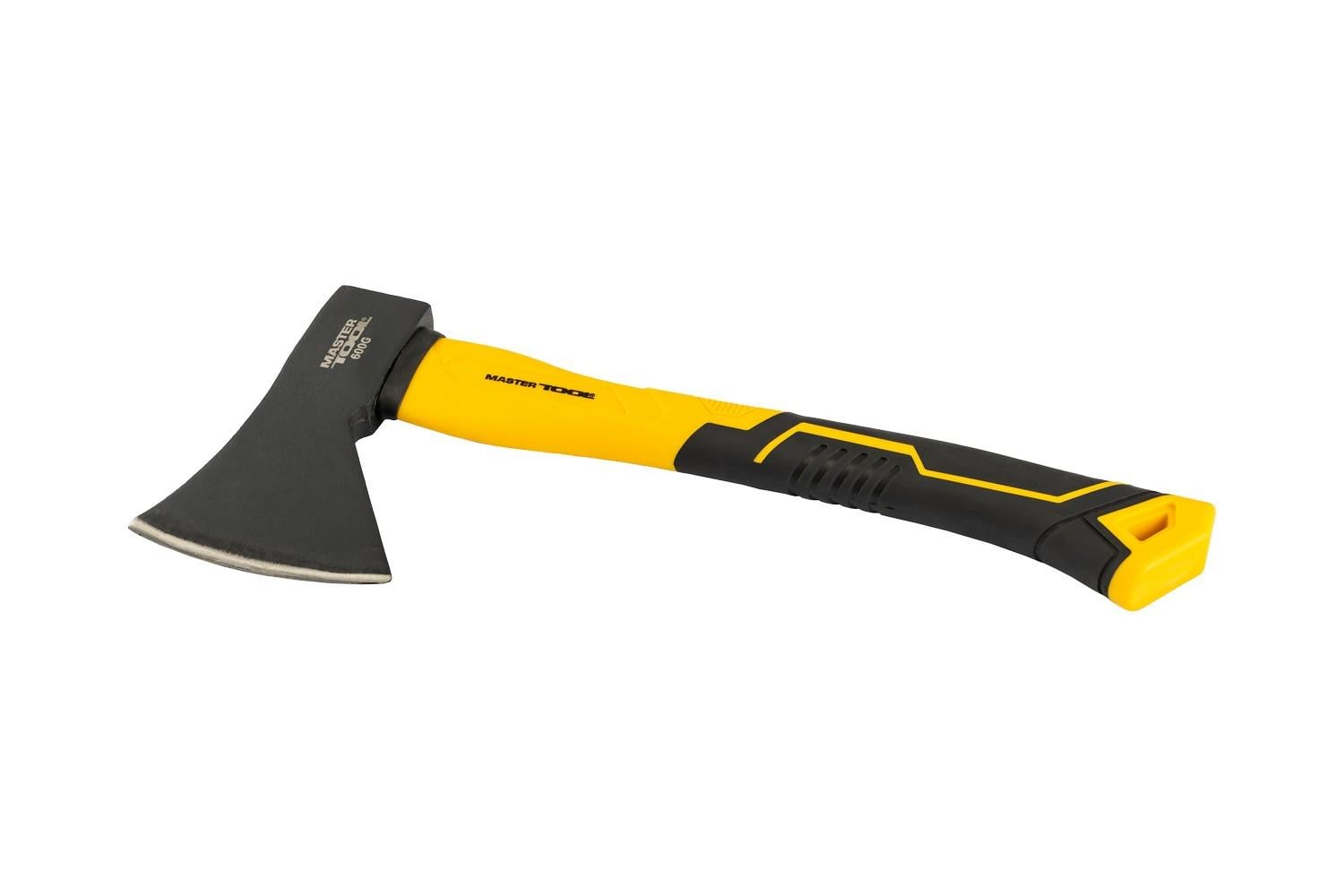 Топор MasterTool 600 г HRC 50 рукоятки из стекловолокна 370 мм (05-0901)