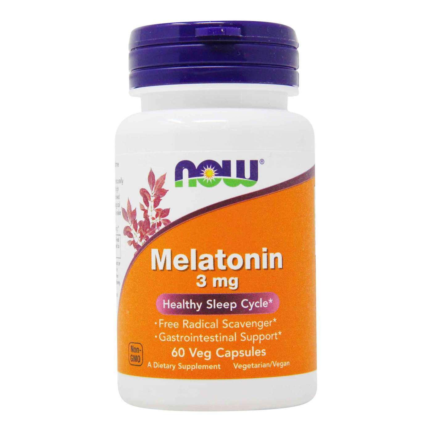 Дієтична добавка Now Melatonin 3 мг 60 капсул