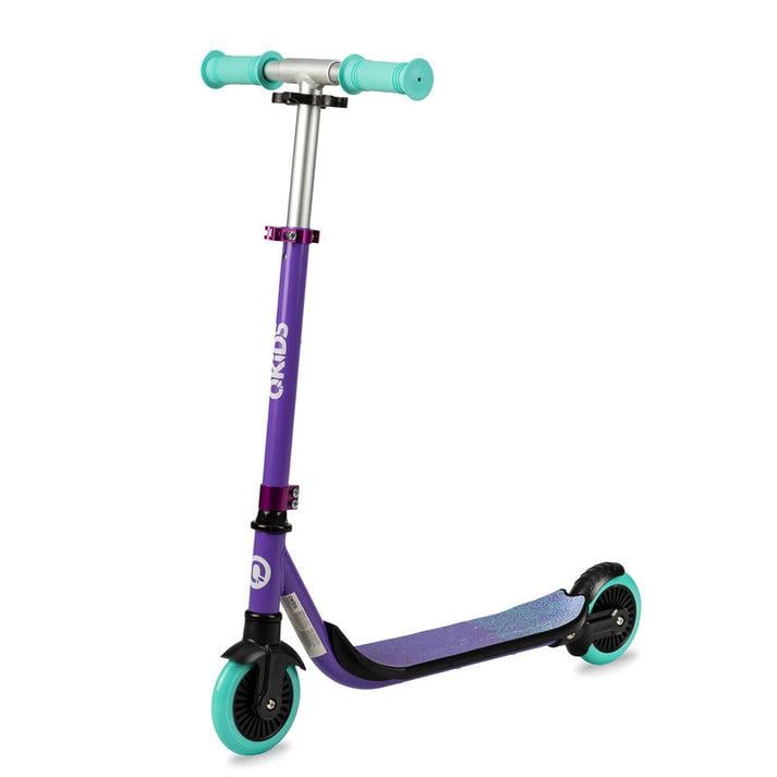 Самокат двухколесный QKIDS BRO Purple
