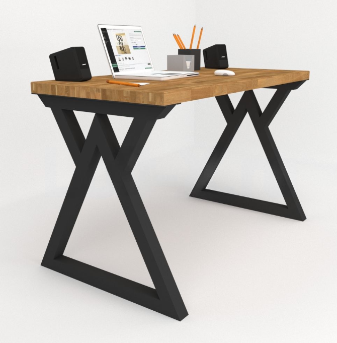 Cтіл EcoLoft IN-2040 Лофт 120х60 см Коричневий (23055309)