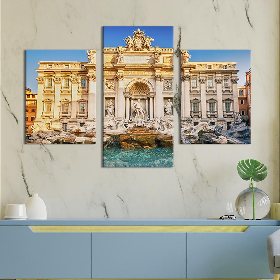 Картина для интерьера Прекрасный фонтан Треви в Риме 66x40 см (326-32) Картина для интерьера Прекрасный фонтан Треви в Риме 66x40 см (326-32)