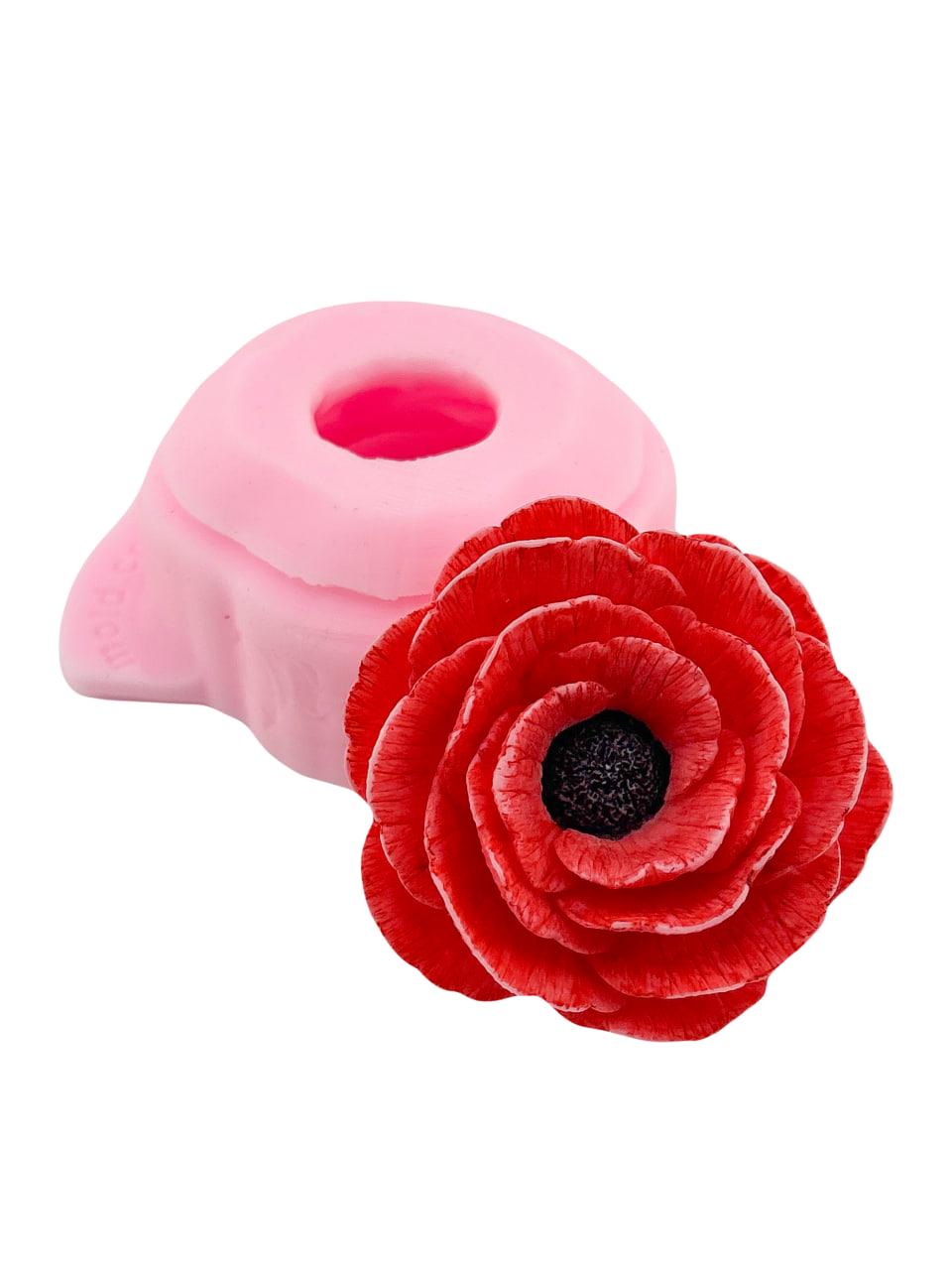 Молд силиконовый Orehova Мак (8039)