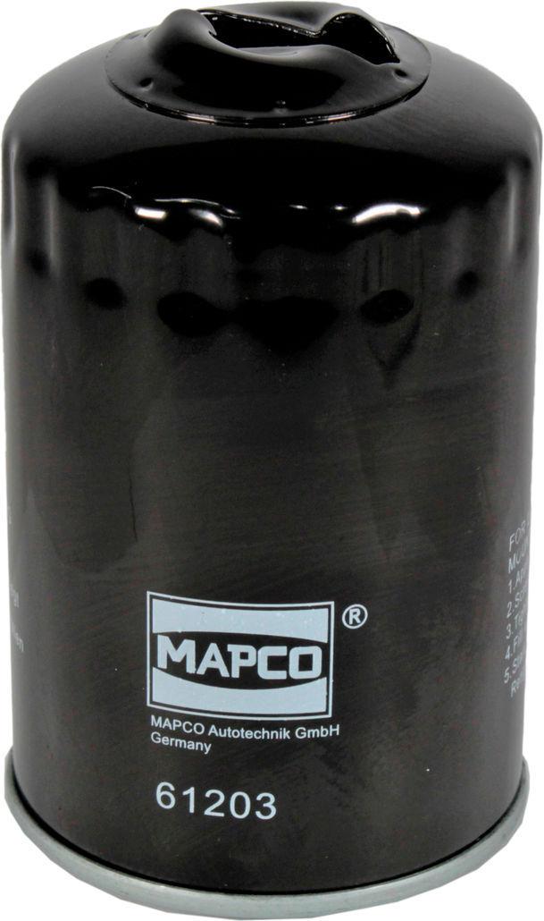 Фильтр масляный MAPCO VW Golf III с 93-99 г.в. 1.9TDI 61203 068115561E13187013U7J6714AA3U7J6714BA