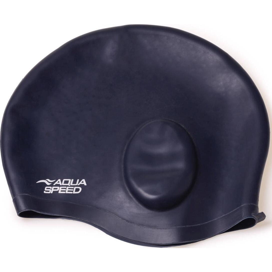 Шапочка для плавання Aqua Speed EAR CAP COMFORT Темно-синій (289-22)