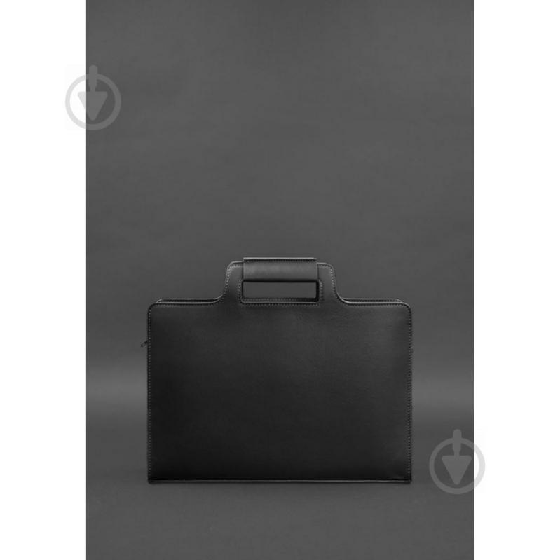 Жіноча шкіряна сумка для ноутбука та документів BlankNote 15 Black (BN-BAG-36-g) - фото 4