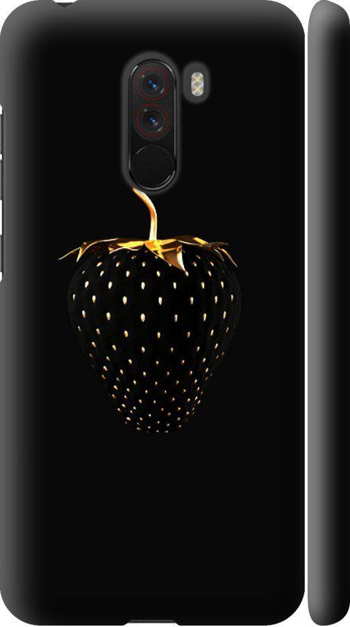 Чехол на Xiaomi Pocophone F1 Черная клубника (3585m-1556-42517) Чехол на Xiaomi Pocophone F1 Черная клубника (3585m-1556-42517)