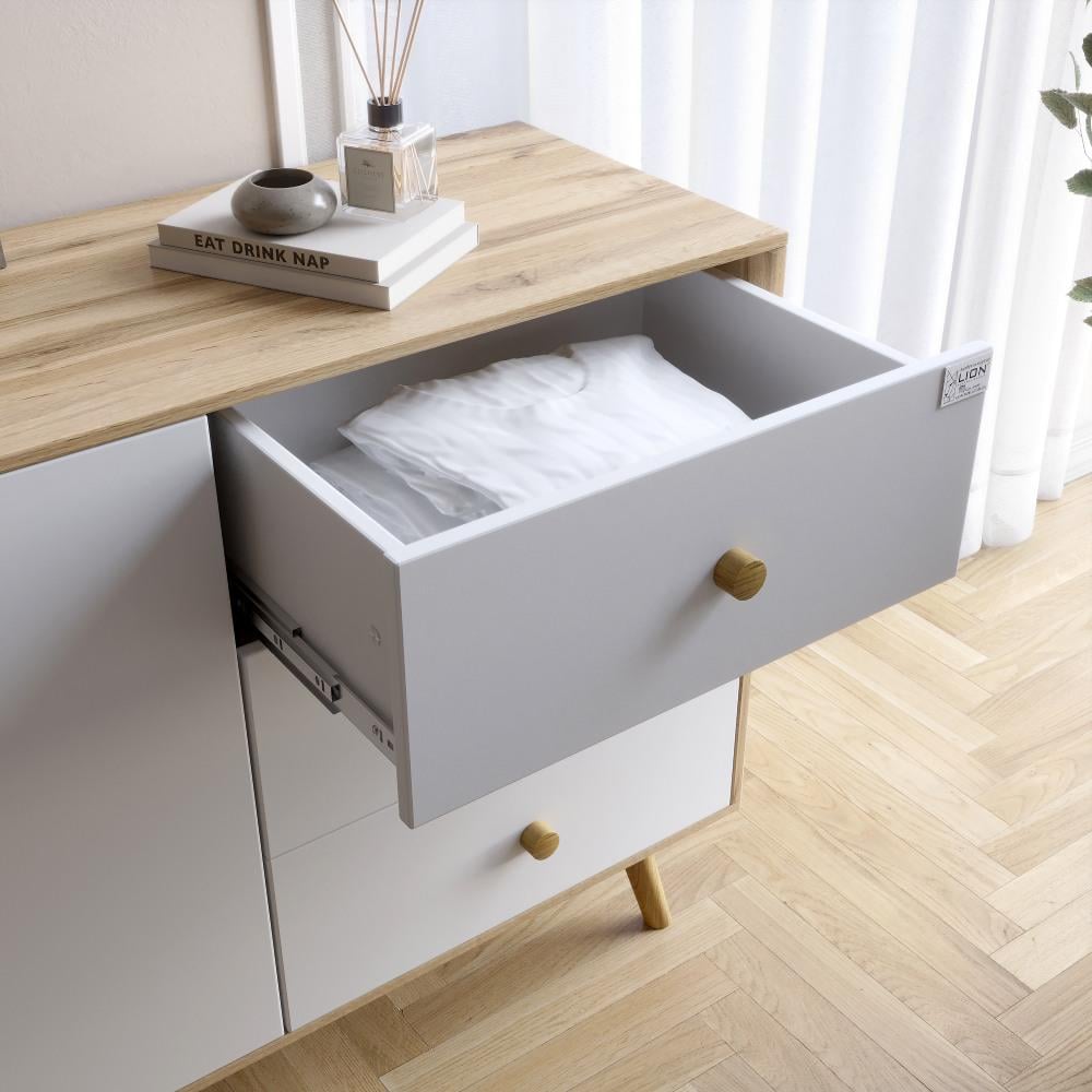 Комод Lion Хьюге-5 Кашемир (000-000-1860) - фото 4 Комод Lion Хьюге-5 Кашемир (000-000-1860) - фото 4