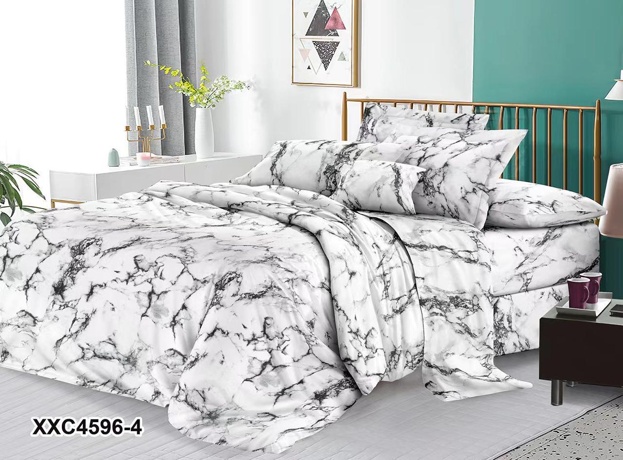 Комплект постельного белья Мармур полуторный бязь 150x210 см (mc1545964) - фото 2