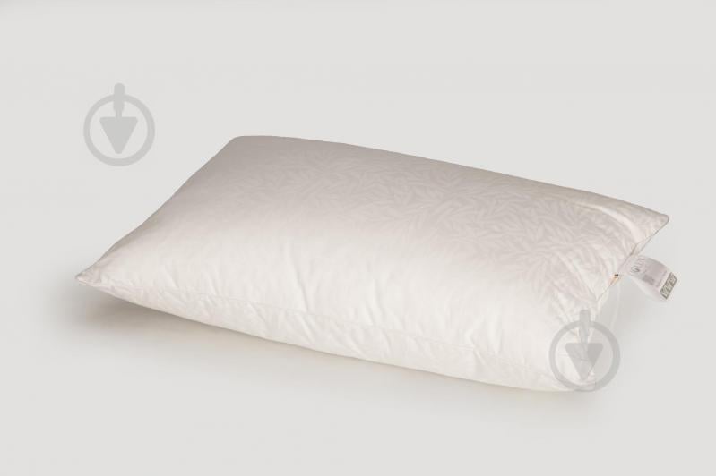 Подушка IGLEN S гипоалергенна в жаккардовом сатине 60x60 см Белая (6060S)