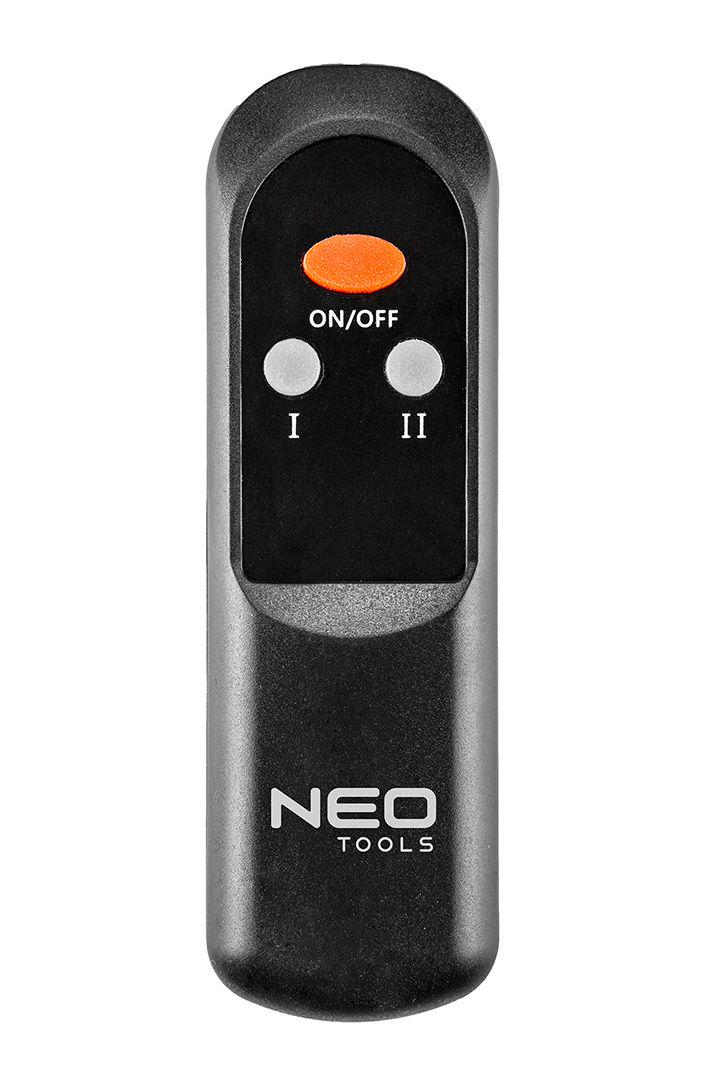 Инфракрасный обогреватель Neo Tools IP65 2000 Вт 18 м2 2 уровня мощности и пульт 62,2х10,5х7,2 см (VERC-90-030) - фото 12