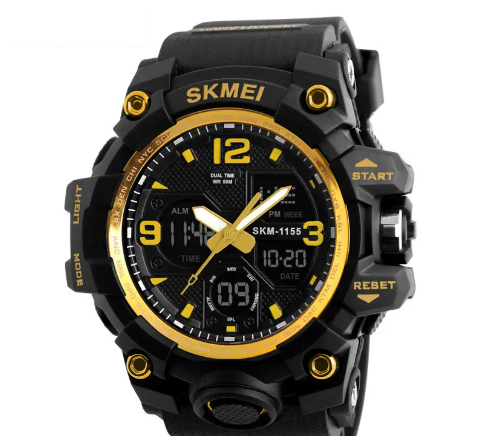Часы мужские SKMEI 1155 водостойкие спортивные Часы мужские SKMEI 1155 водостойкие спортивные