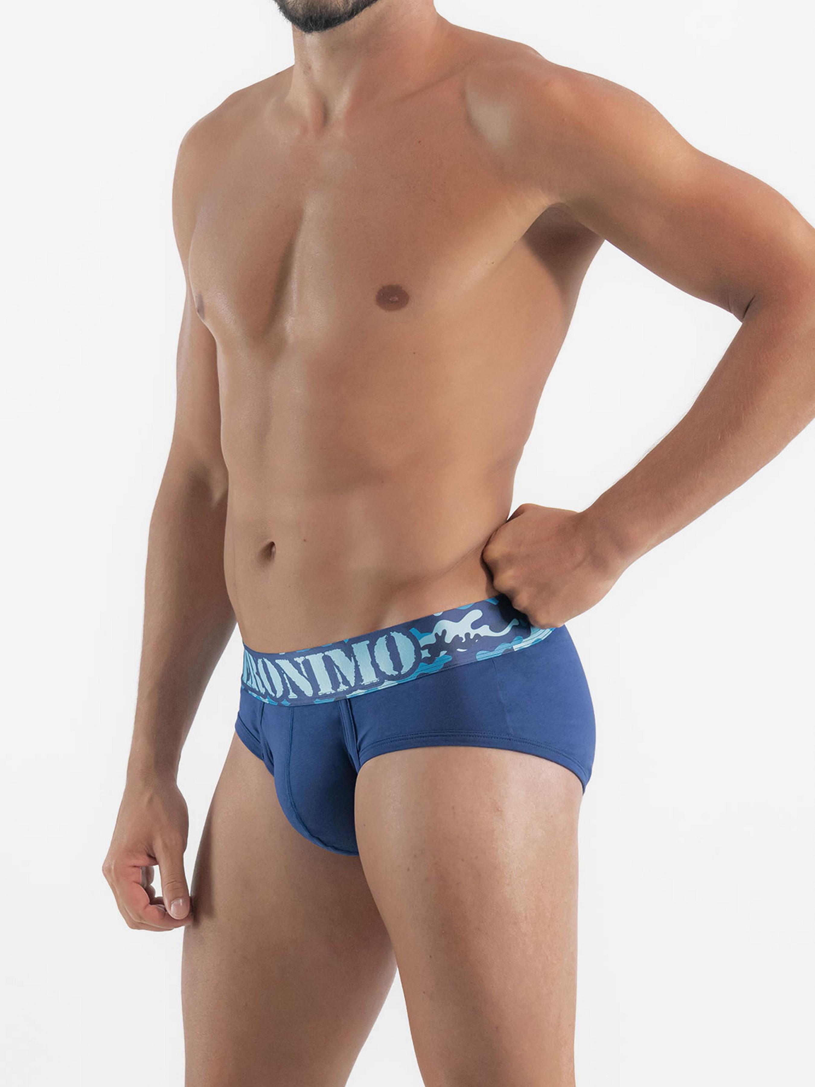 Трусы слипы Geronimo 2065s2 S 20651 Синий (3800999006451) - фото 2 Трусы слипы Geronimo 2065s2 S 20651 Синий (3800999006451) - фото 2