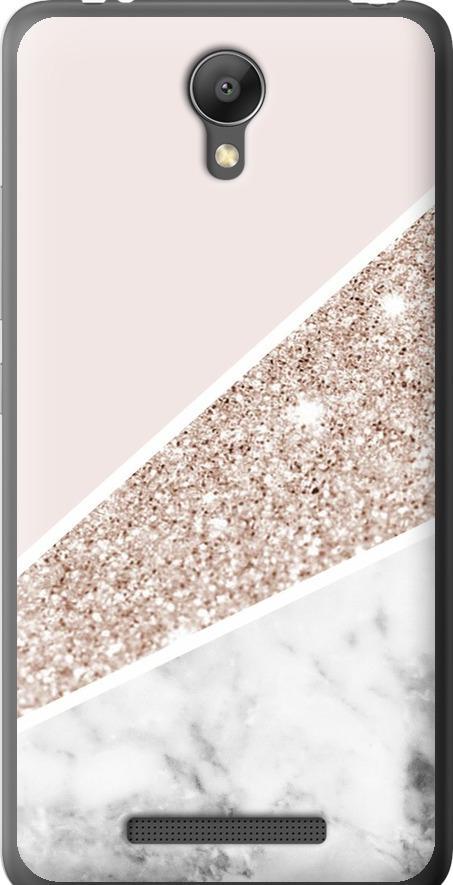 Чехол на Xiaomi Redmi Note 2 Пастельный мрамор (4342t-96-42517)
