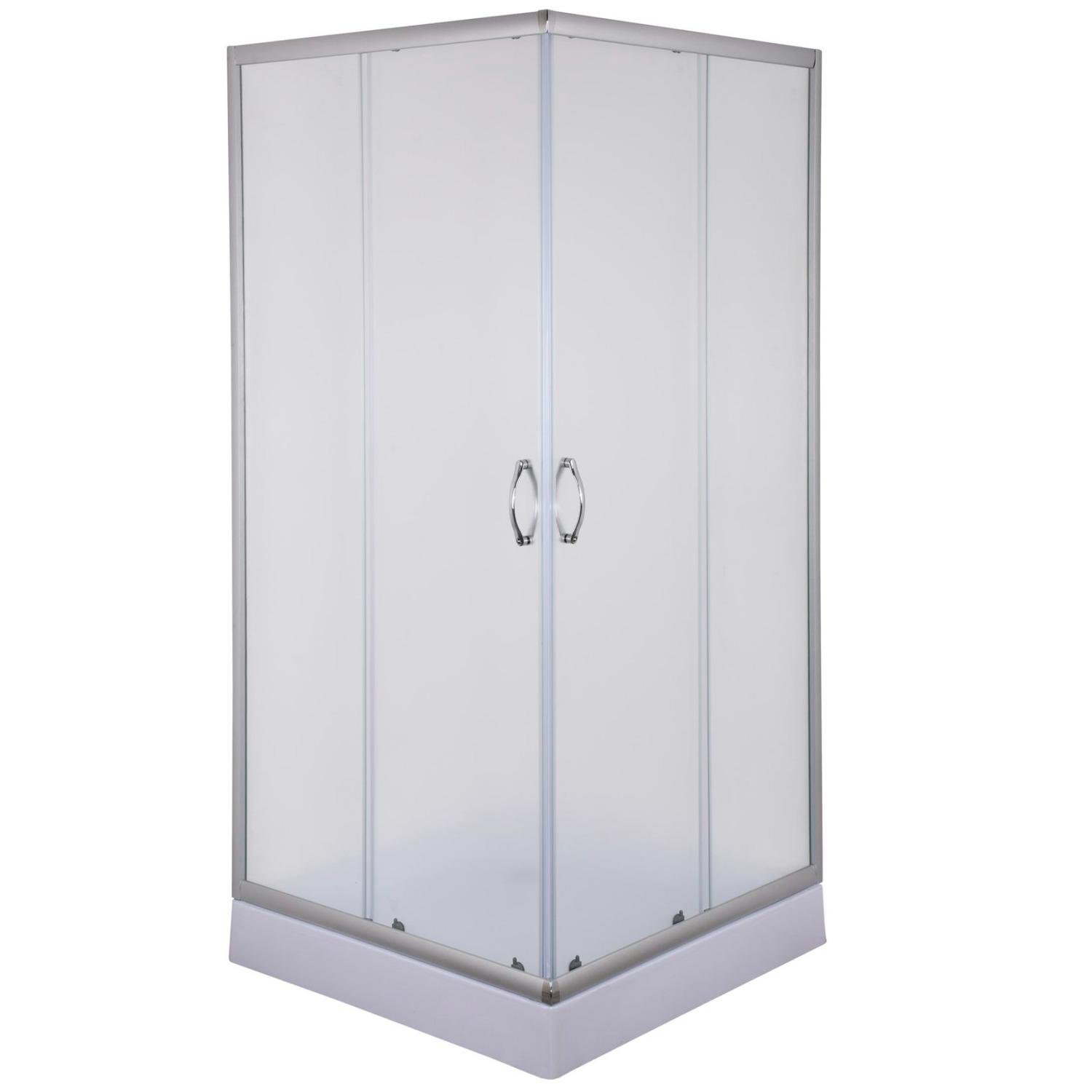 Душевая кабина Bravo ODRA 000015225 90x90x195 см Сатин (104072)