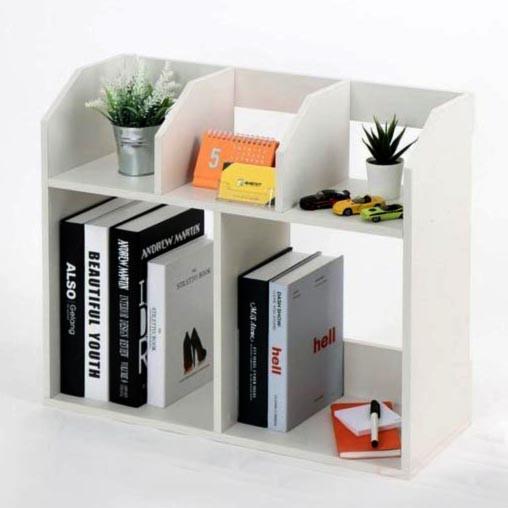 Полка-надстройка настольная из дерева Жозелин зефир (АКД-016920)