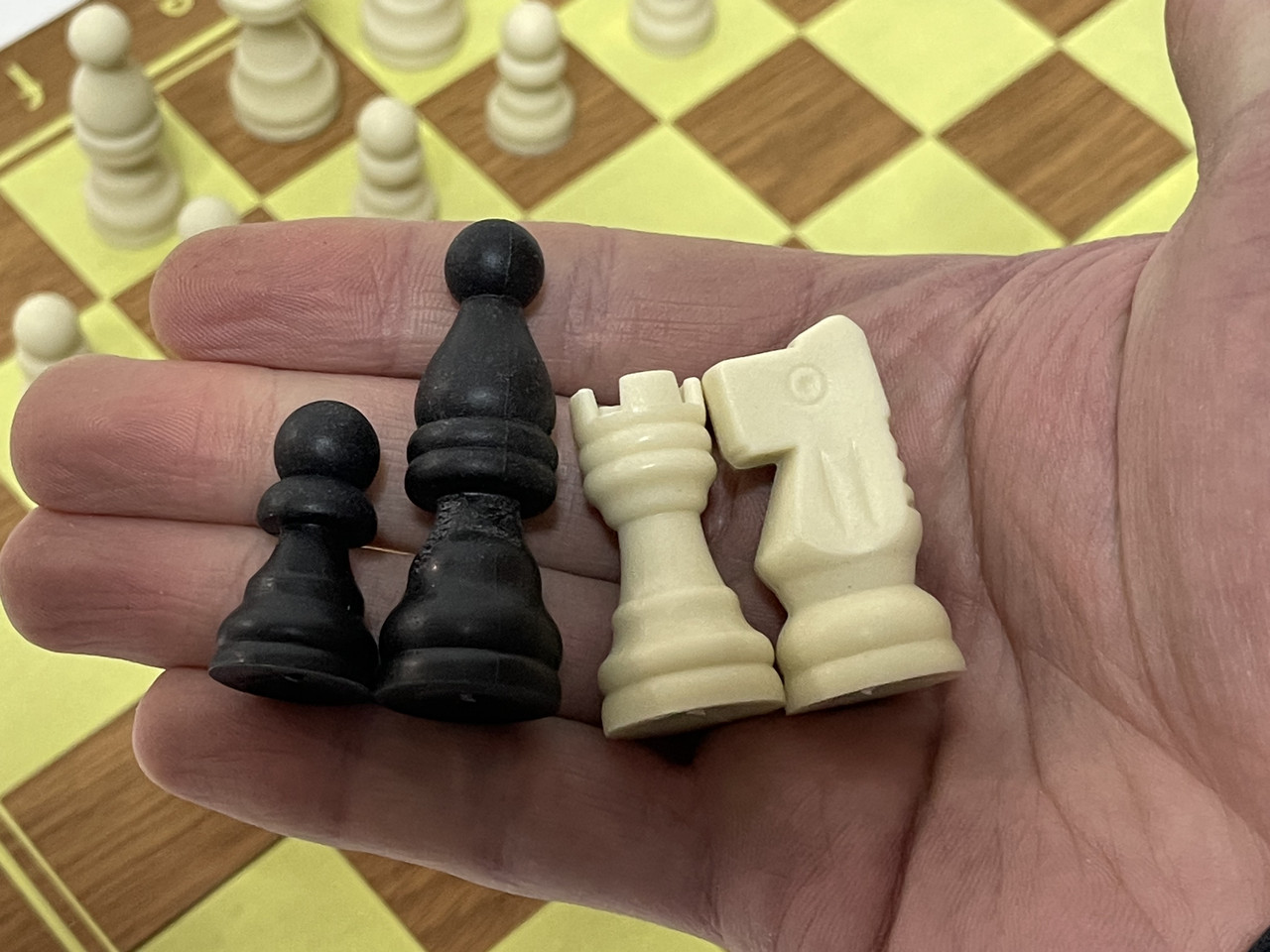 Шахи дерев'яні 3в1 40 см (37-51632) - фото 6 Шахи дерев'яні 3в1 40 см (37-51632) - фото 6