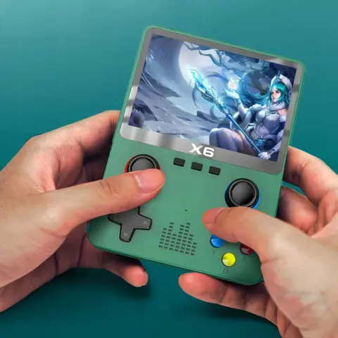 Консоль переносна для гри x6 3,5-calowy екран ips ретро міні - фото 2 Консоль переносна для гри x6 3,5-calowy екран ips ретро міні - фото 2