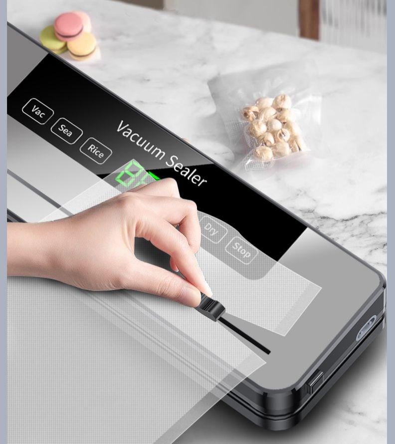 Вакуумный упаковщик FKJ-5100 со встроенным резаком и дисплеем (00357) - фото 3