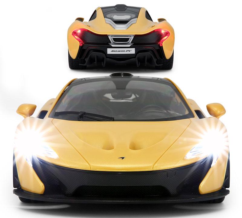 Машинка на радіоуправлінні Rastar McLaren P1 GTR 1:14 Жовтий (454.00.25) - фото 5 Машинка на радіоуправлінні Rastar McLaren P1 GTR 1:14 Жовтий (454.00.25) - фото 5