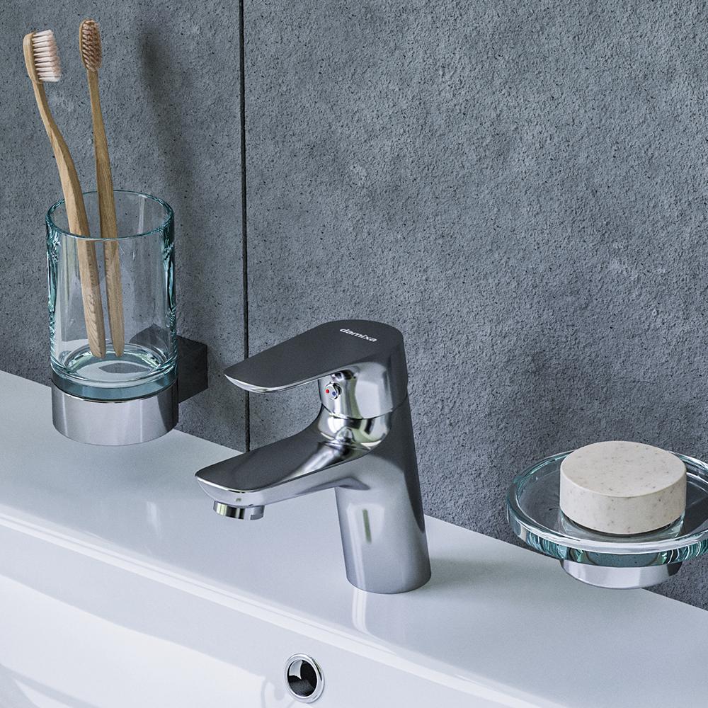 Смеситель для гигиенического душа Damixa Origin Bit 770300000 на умывальник с лейкой Хром (130421) - фото 9