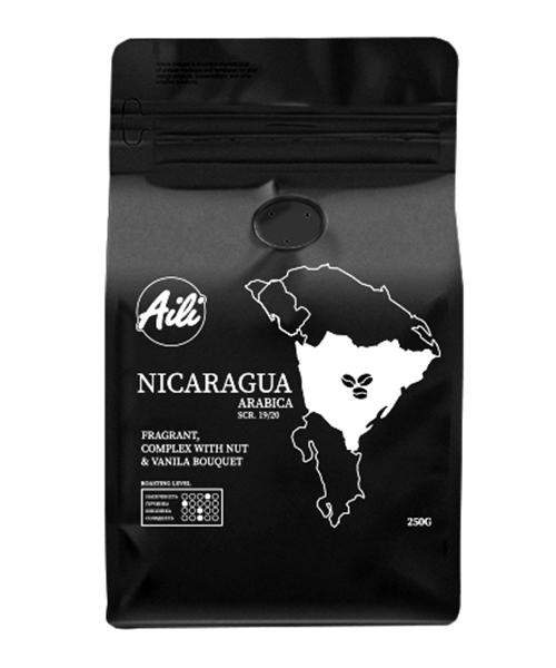 Кава зернова Aili Nicaragua SHG EP Нікарагуа 250 г (АСOF07)