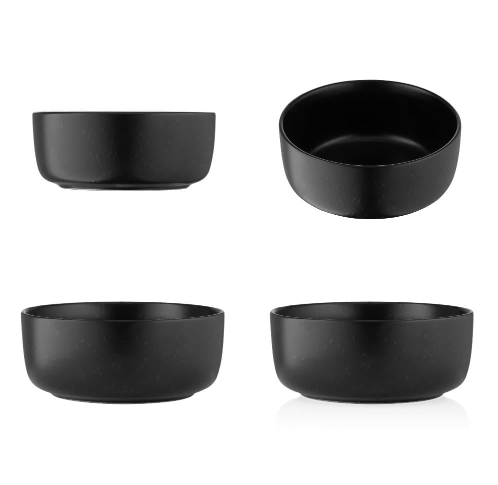 Сервиз столовой посуды Ardesto Trento 5 предметов каменная керамика Черный - фото 19 Сервиз столовой посуды Ardesto Trento 5 предметов каменная керамика Черный - фото 19