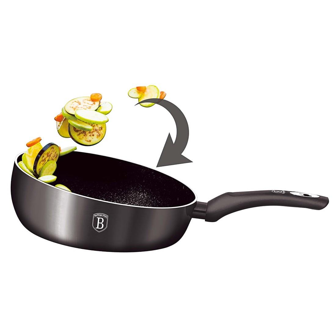 Пательня-фліп для індукційної плити Carbon PRO 26 см (6906-BH) - фото 5 Пательня-фліп для індукційної плити Carbon PRO 26 см (6906-BH) - фото 5